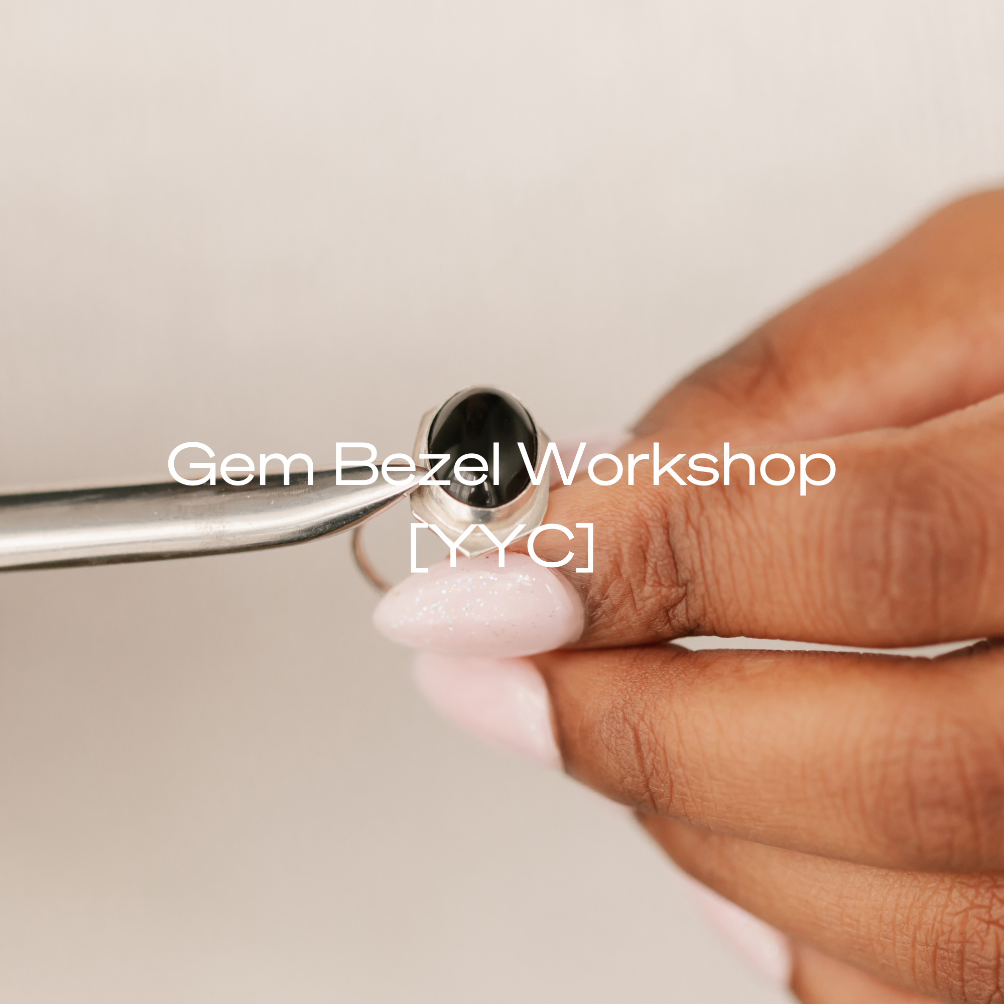 Calgary gemstone ring making workshop